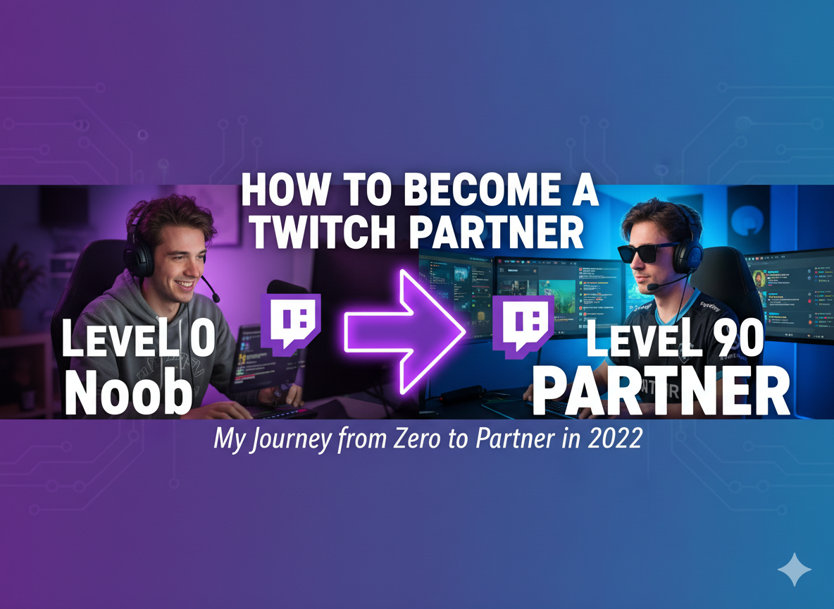 Wie wird man Twitch Partner: Mein Weg von Null zum Partner 2022
