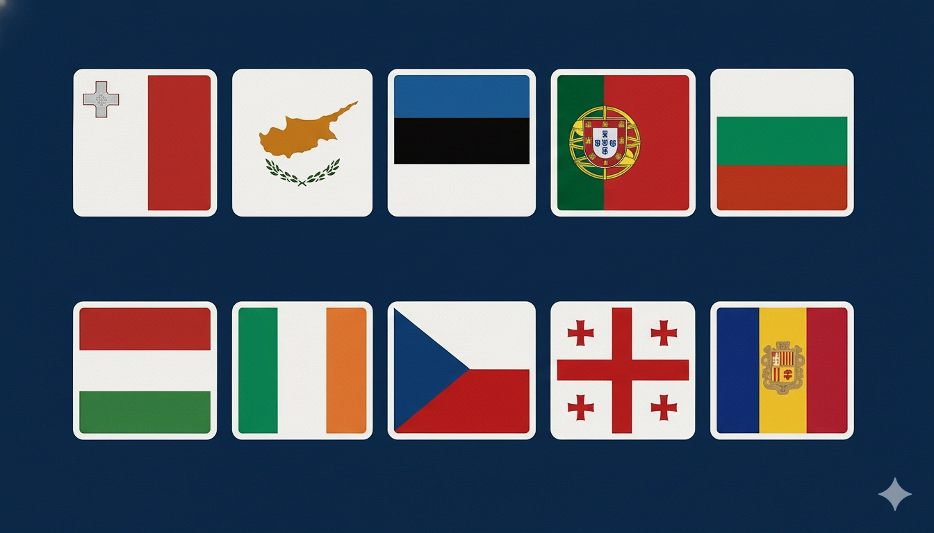 10 Best Countries with the Lowest Tax in Europe for Streamers (2025 Guide)