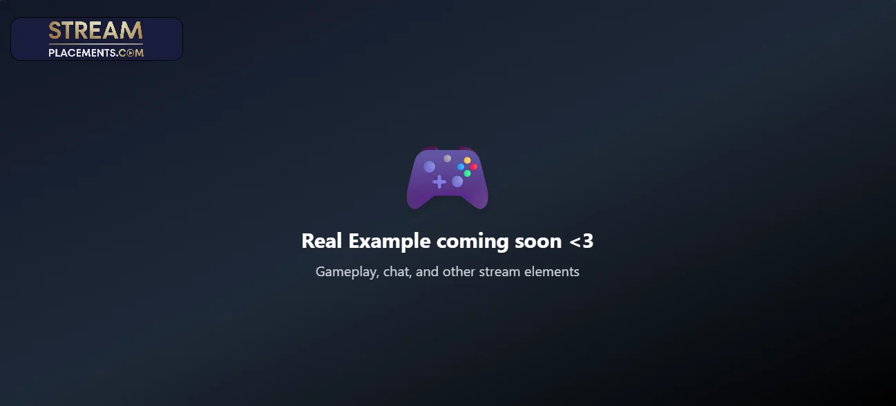 Stream Overlay Example